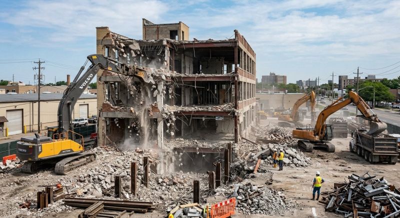 Building Removal in Beaumont, TX