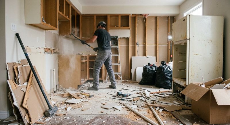 Closet Demolition in Bergen County, NJ