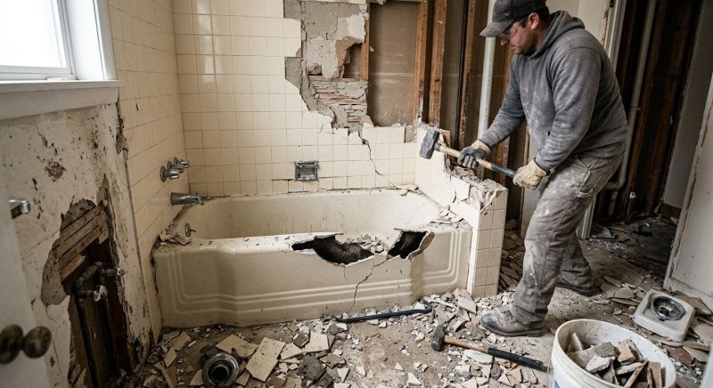 Bath Demolition in Frederick, MD