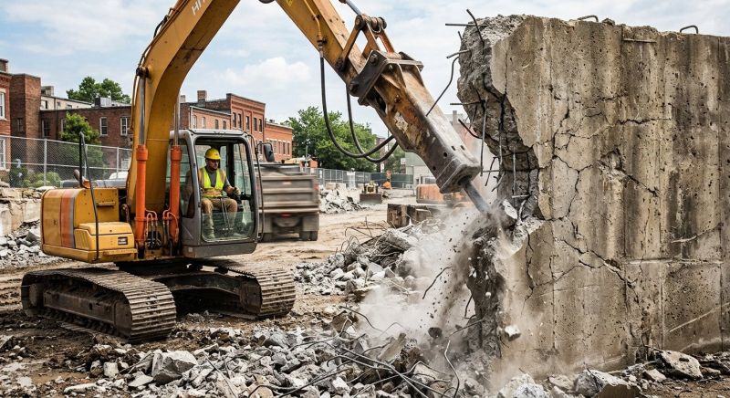 Block Wall Demolition in Sacramento, CA