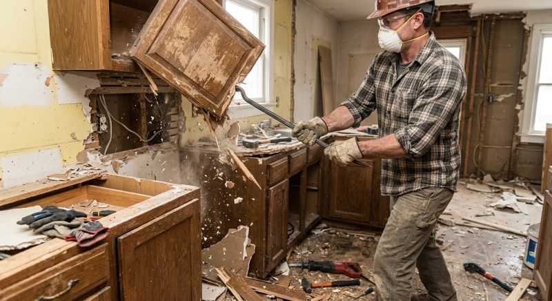 Cabinet Demolition in Frederick, MD