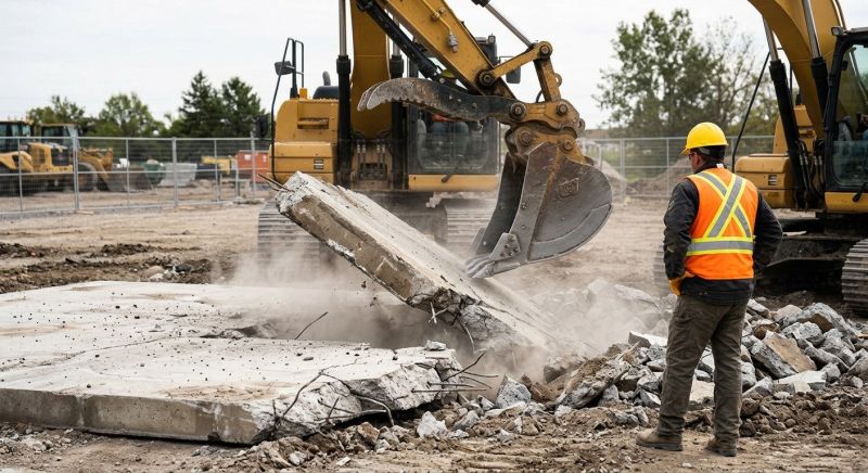 Concrete Floor Removal in Bergen County, NJ
