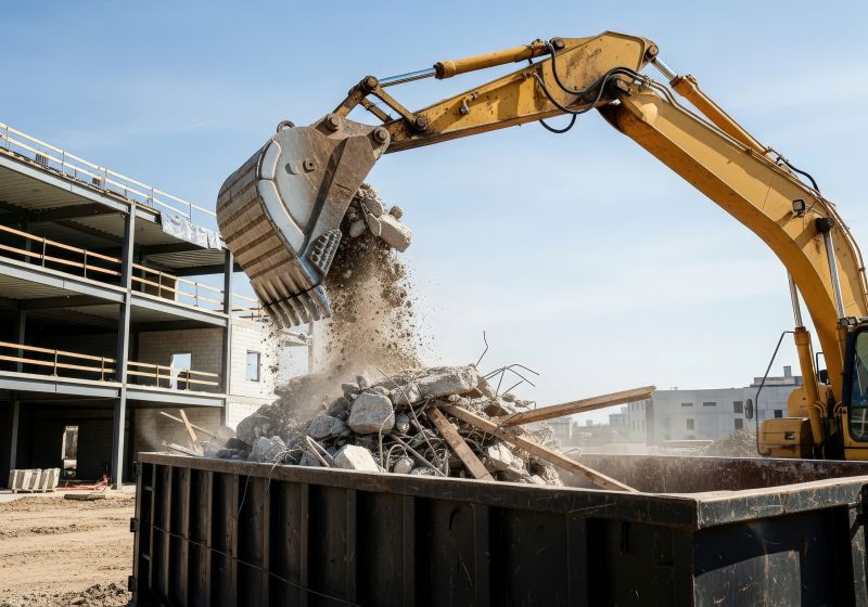 Construction Waste Removal in Roseville, CA