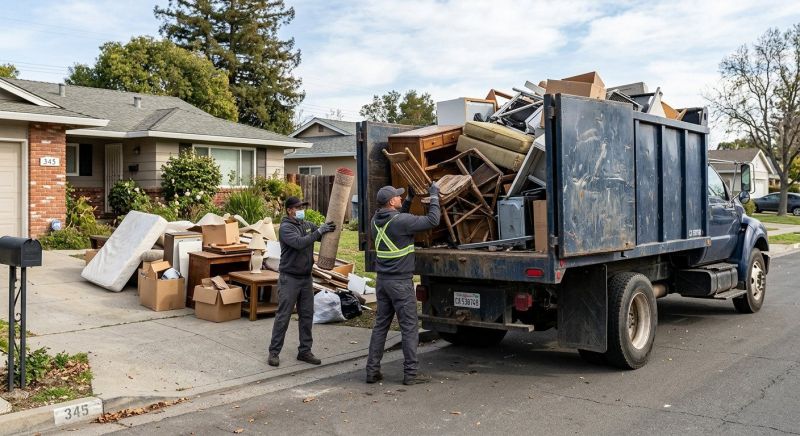 Garage Junk Hauling in Sacramento, CA