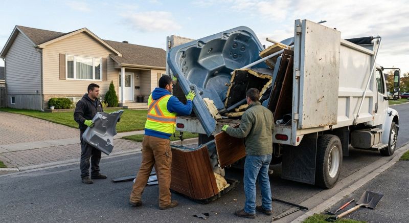 Hot Tub Removal in Auburn, CA