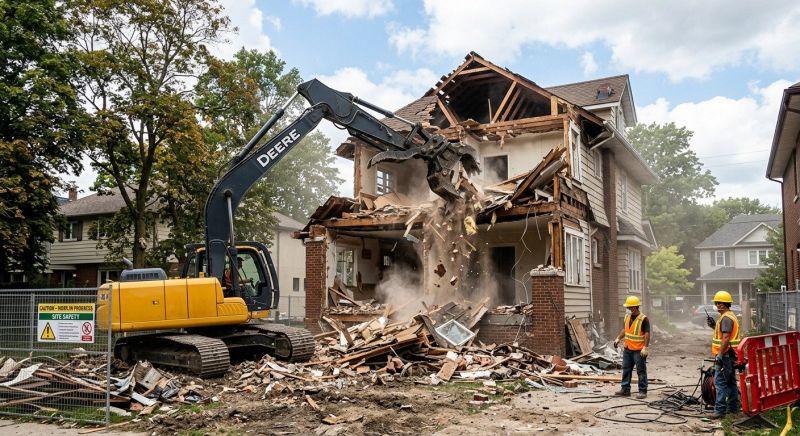 House Demolition Service in Essex County, NJ