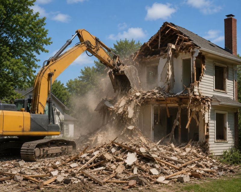 House Demolition Service in Sacramento, CA