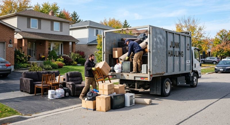 Junk Removal Service in Roseville, CA