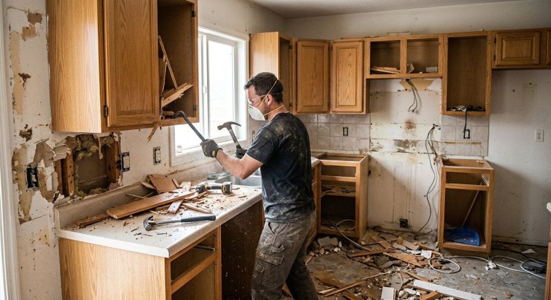 Kitchen Demolition in Bergen County, NJ