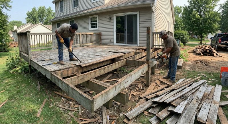 Lanai Removal in Bergen County, NJ