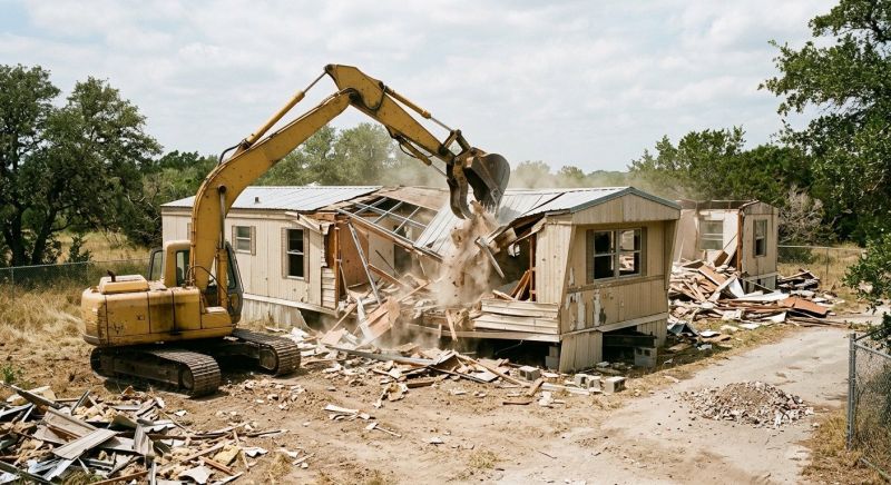 Mobile Home Demolition in Sacramento, CA