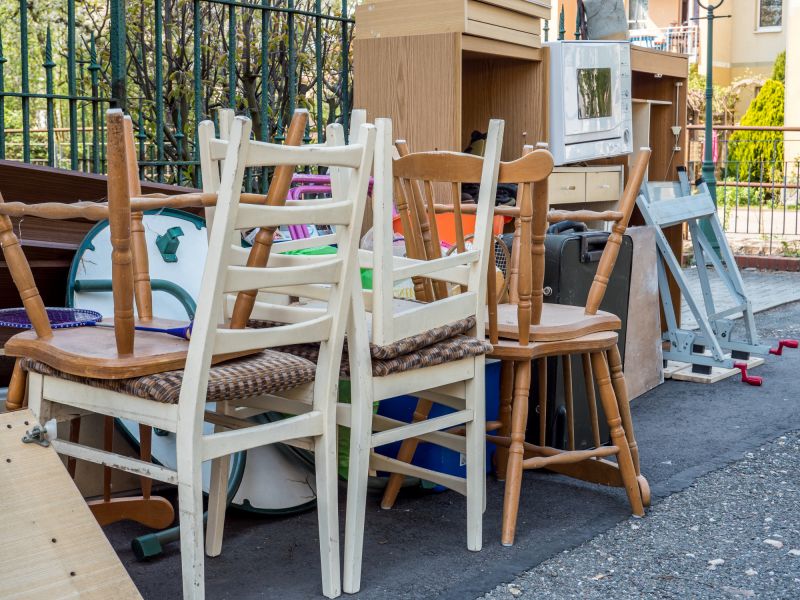 Outdoor Furniture Disposal in Roseville, CA