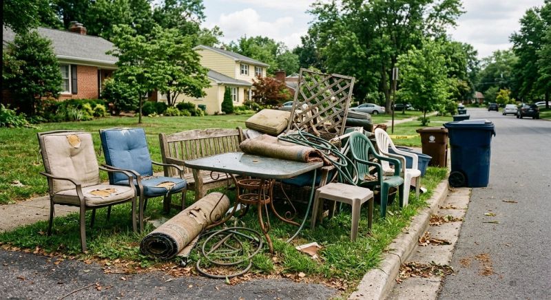 Patio Furniture Removal in Madison, WI
