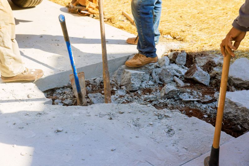 Sidewalk Demolition in Sacramento, CA