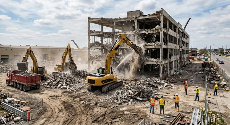 Site Demolition Service in Houston, TX