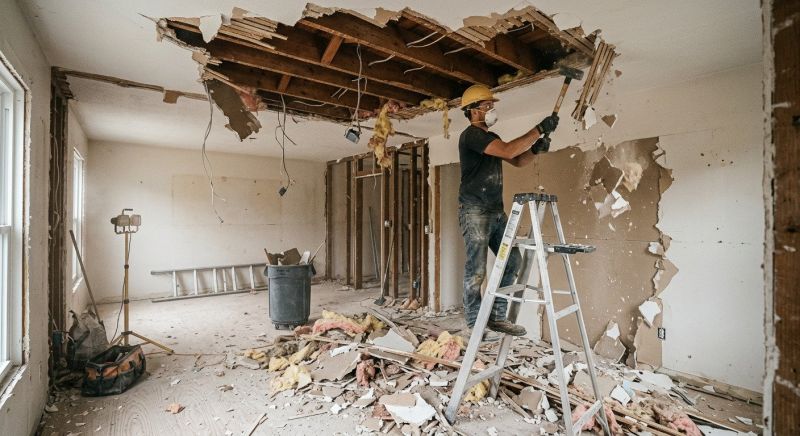 Subfloor Demolition in Frederick, MD