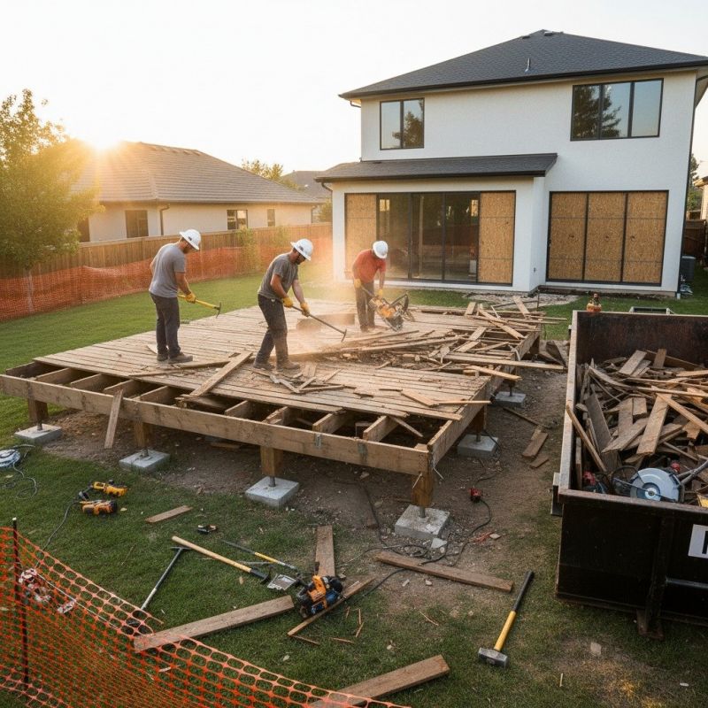 Terrace Demolition in Bergen County, NJ