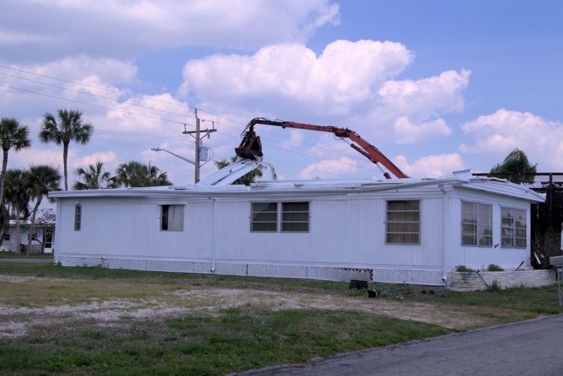 Trailer Home Demolition in Sacramento, CA