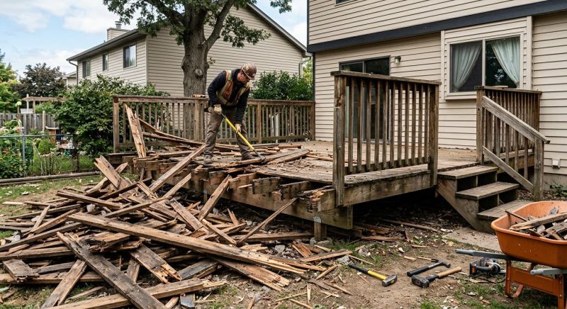 Walkway Demolition in Sacramento, CA